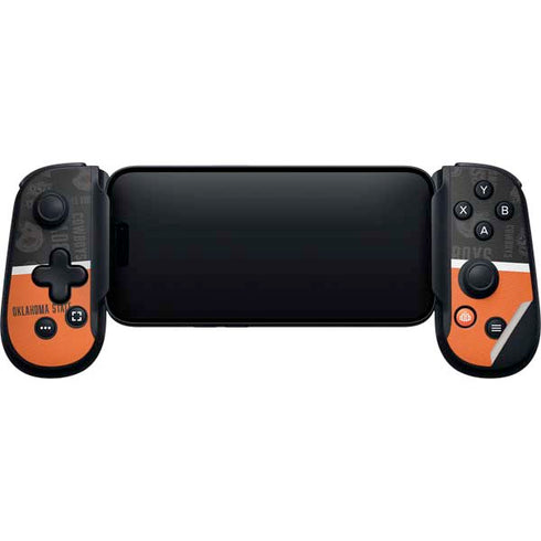 Oklahoma State University Split Jersey Backbone One for iPhone Game Controller Skin